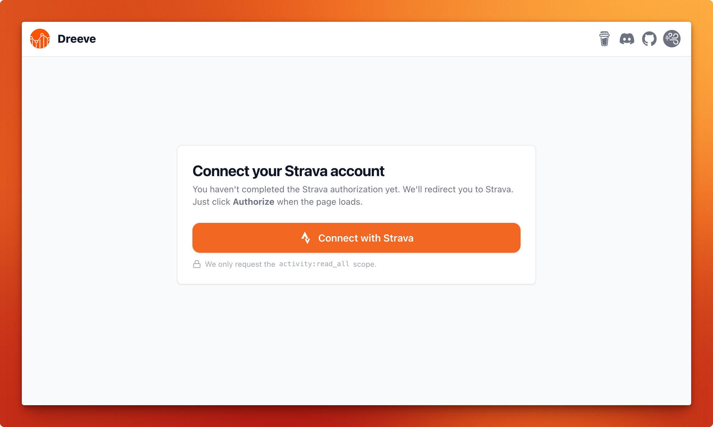 Strava Authorization